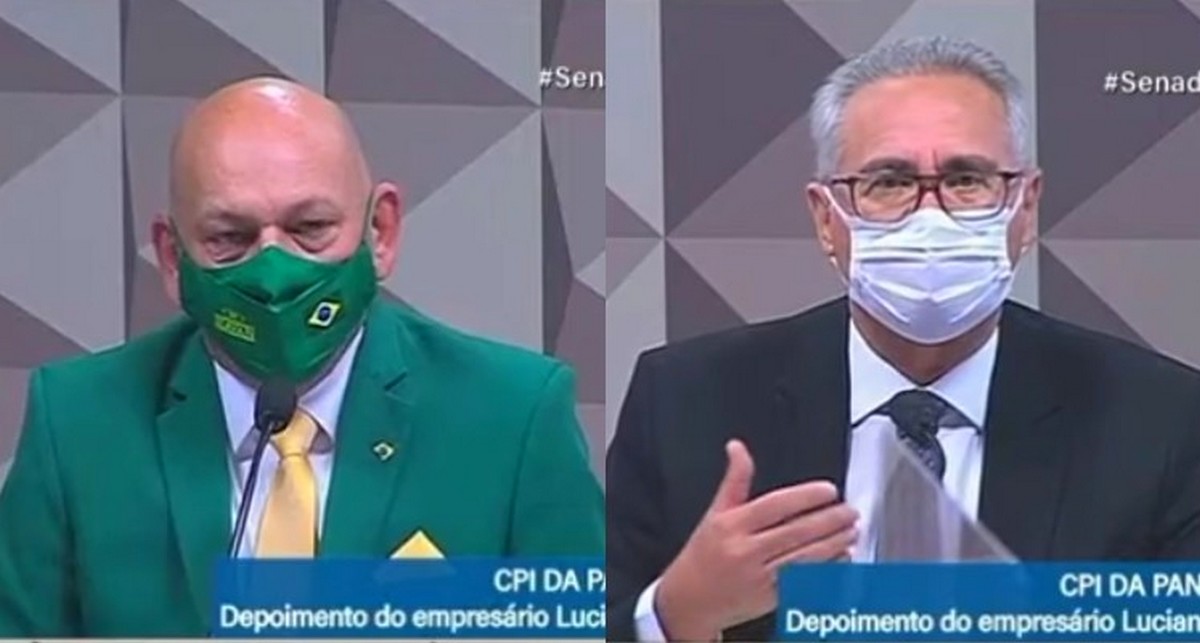 CPI da covid: “bobo da corte”, diz Senador Renan Calheiros em discurso de abertura da sessão que Luciano “Havan” é depoente